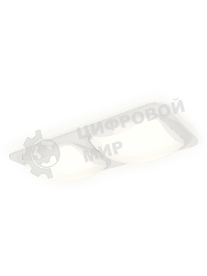 Комплект встраиваемого светильника Ambrella light XC7905014 SWH/FR белый песок/белый матовый MR16 GU5.3 (C7905, N7756)