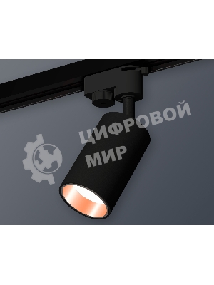 Светильник Ambrella light XT6323024 SBK/PPG черный песок/золото розовое полированное MR16 GU5.3 (A2521, C6323, N6114)