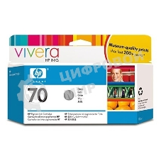 Картридж струйный HP №70 C9450A серый для HP DJ Z2100/Z3100 (130мл)