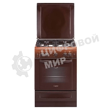 Плита газовая Gefest ПГ 6100-01 0001 коричневый, конфорок 4 шт, духовка 52 л, 60 см x 85 см x 60 см