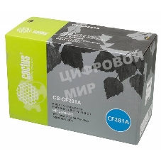 Картридж лазерный Cactus CS-CF281A черный (10500 стр.) для HP LJ Enterprise M630