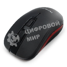 Мышь беспроводная Гарнизон GMW-420 черный, 1600 dpi, радиоканал, USB, кнопки - 4