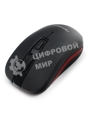 Мышь беспроводная Гарнизон GMW-420 черный, 1600 dpi, радиоканал, USB, кнопки - 4