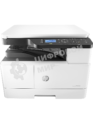 МФУ лазерное HP LaserJet MFP M438n (8AF43A), A3, ч/б, печ. до 22 стр/мин. (А4) до 12 стр/мин. (А3), 1200 x 1200 dpi (печать), 600x600dpi (скан.), USB, RJ-45