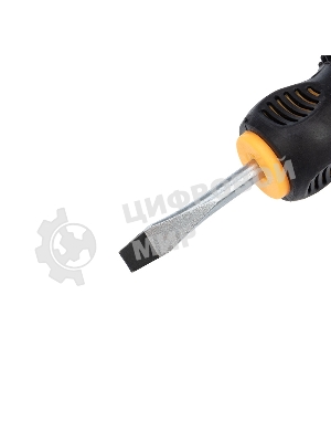 Отвертка шлицевая SL 5х40 мм, двухкомпонентная рукоятка Rexant