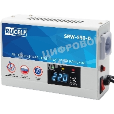 Стабилизатор напряжения Rucelf SRW-550-D 0.5кВА однофазный белый