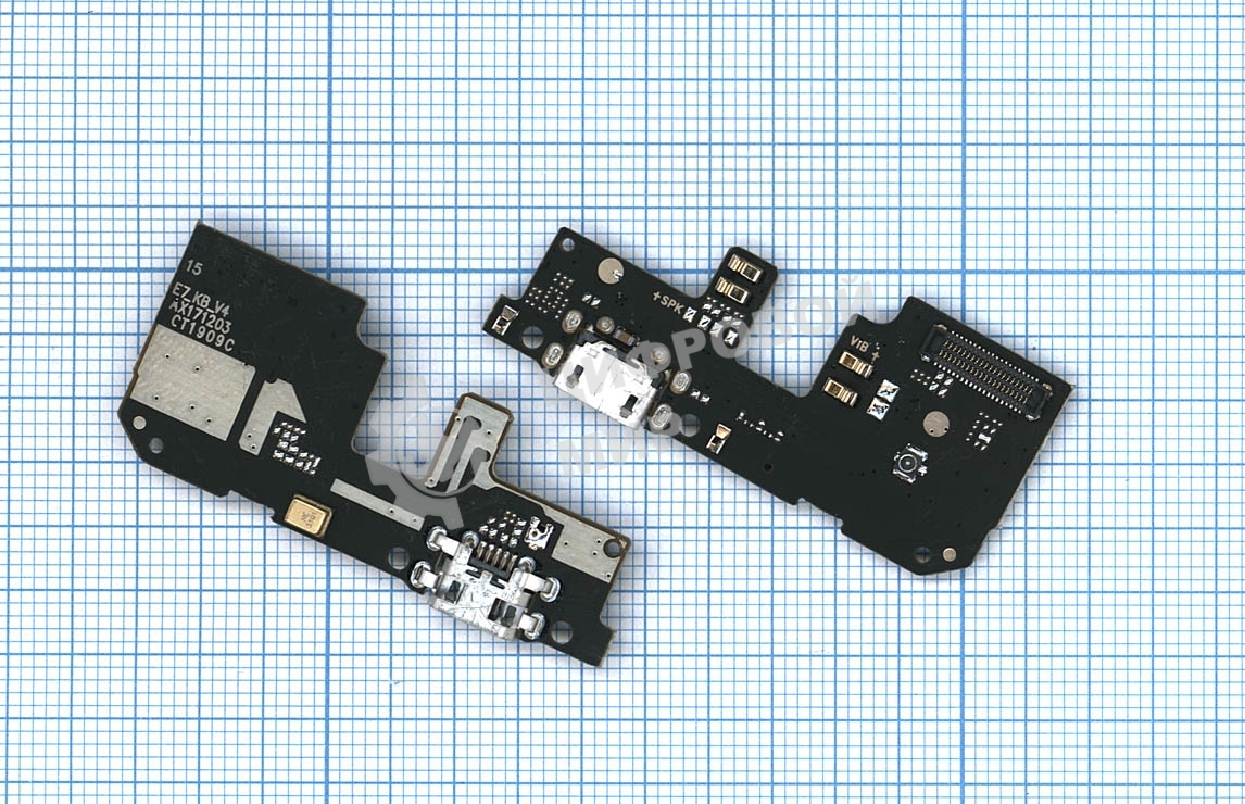 Плата разъема питания с микрофоном для Xiaomi Redmi 5 Plus