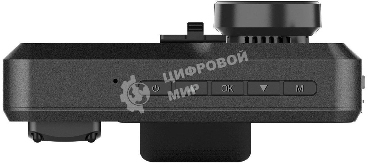 Видеорегистратор AdvoCam 4K Duo III черный 2160x3840 2160p 139гр.