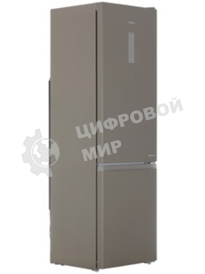 Холодильник Hotpoint HT 7201I BZ O3 бронзовый двухкамерный 239/83л морозилка снизу, No Frost