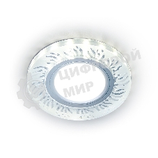 Встраиваемый точечный светильник S217 CL/FR прозрачный/матовый GU5.3+3W(LED WHITE) D90*25