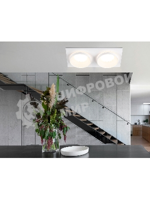 Светильник Ambrella light TN30711/2 WH белый GU5.3/2 182*92*36