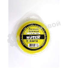 Леска для садовых триммеров Huter R3012 d=3мм L=12м для Huter GGT-1900S(T) (71/2/1)