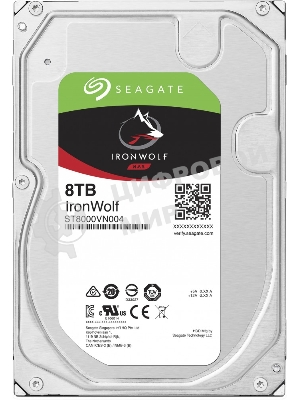Жесткий диск Seagate SATA 8Tb 7200RPM 6Gb/S 256MB ST8000VN004