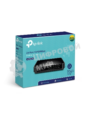 Коммутатор TP-Link Desktop Switch SMB TL-SF1024M неуправляемый настольный 24x10/100BASE-TX