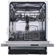 Встраиваемая посудомоечная машина Korting KDI 60110, нержавеющая сталь, 59.8 см, 13 компл., 55 дБ, класс A+