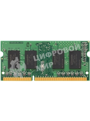 Оперативная память Kingston ValueRAM, DDR3, 4GB (1x4GB), 1600MHz, CL11, SO-DIMM
