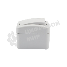 Выключатель двухклавишный Kranz Mini OG открытой установки, IP54 белый