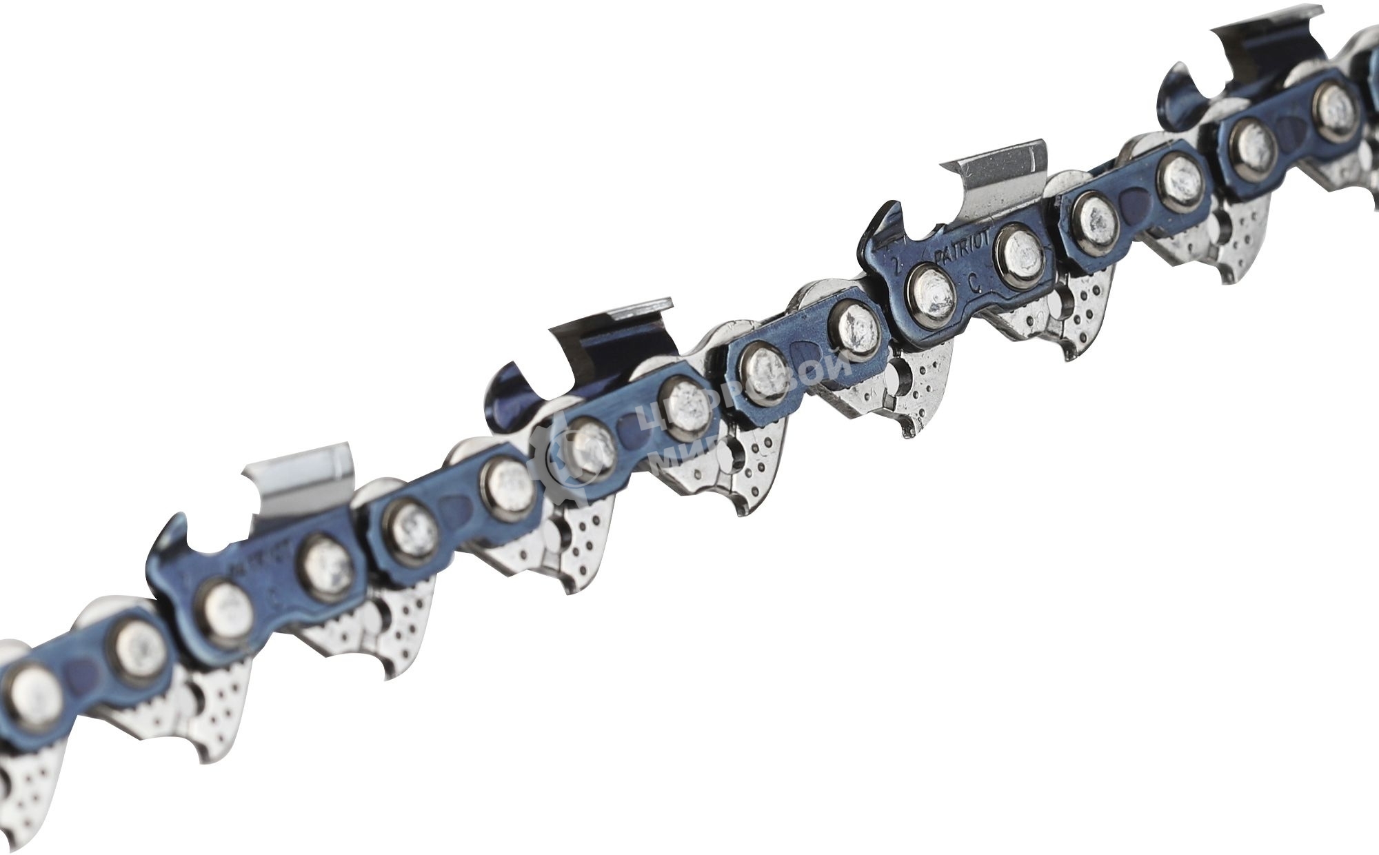 Цепь PATRIOT 91LP-57E, 3/8 1,3 57 звеньев, чизель, PROFESSIONAL (блистер)