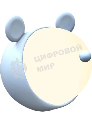 Ночник Gauss NN7026 мышка голубой