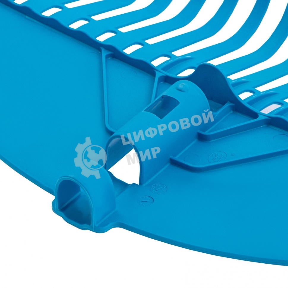 Грабли веерные пластиковые Palisad LUXE 485 мм, 23 плоских зуба, усиленные