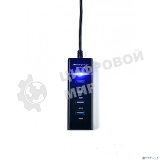 Разветвитель USB KS-is KS-728 4 порт. черный