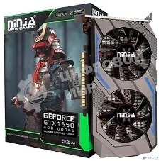 Видеокарта Sinotex Ninja GTX1650 NK165DF46F PCIE (896SP) 4G 128BIT GDDR6 (DVI/HDMI/DP)