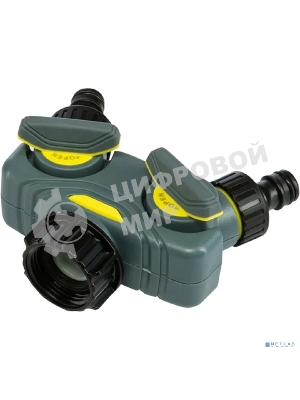 Разветвитель 2-канальный на кран 1/2