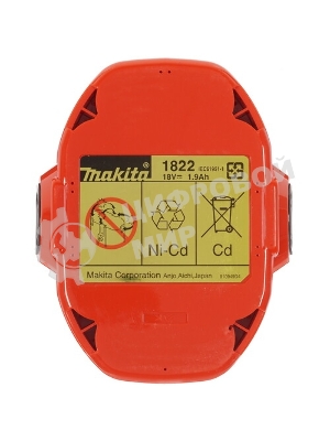 Аккумулятор для Makita (p/n: 1822, 192827.3), 2,0Ah 18V Ni-Cd