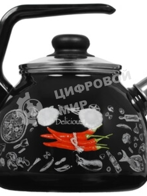 Чайник APPETITE 4с209я Эдем эмал 3,0л со свистком