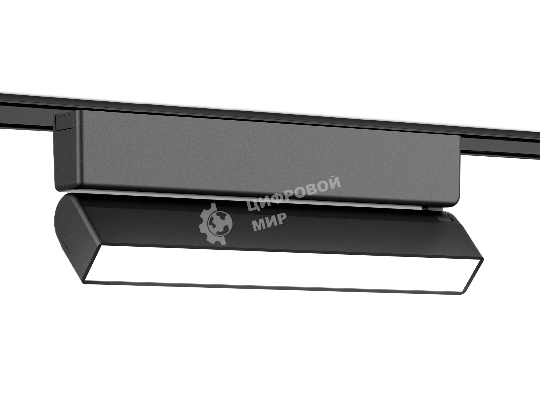 Светильник трековый светодиодный GV1486 BK черный IP20 10W 4200K 48V 230*26*80