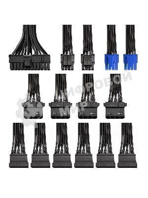 Блок питания серверный 800W Exegate (ServerPRO-2U-800ADS) APFC, унив. для 2U, 24pin, 2*8pin, 3xSATA, 5xIDE