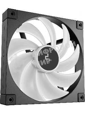 Вентилятор для корпуса DEEPCOOL FD14 ARGb черный, 140 мм, 1650 об/мин, 25.2 дБ, 4 pin