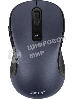 Мышь беспроводная Acer OMR306 черный/серый, 1600 dpi, радиоканал, USB, кнопки - 6