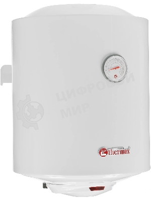 Водонагреватель электрический Thermex TitaniumHeat 30 V Slim белый, накопительный, 30 л, 2 кВт, настенный, вертикальный, узкий корпус, бак с титановым покрытием