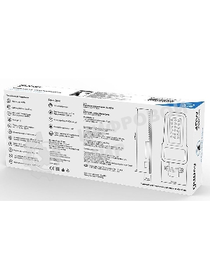 Светильник светодиодный Gauss Qpus 370х145х45 30Вт 5000К 3600лм IP65 110-260В уличный КСС 