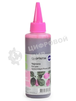 Чернила Cactus CS-EPT6736 светло-пурпурный (100мл) Epson L800