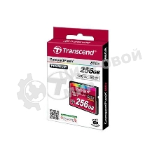Флеш карта CF 256Gb, Transcend, 800X
