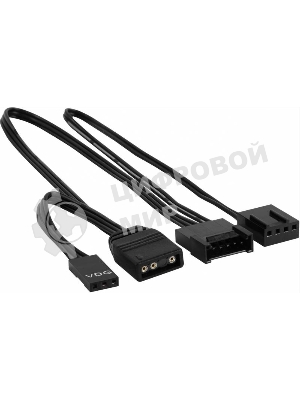 Вентилятор для корпуса Aerocool/Formula Astro 12 ARGB черный, 120 мм, 1000 об/мин, 17.5 дБ, 6 pin