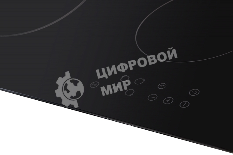 Электрическая варочная панель Kuppersberg ECO 601/ширина 60 см, 4 зоны ускоренного нагрева HI-Light, сенсорное управление, 5 цифровых дисплев, 9 уровней мощности, автоотключение, защита от детей, индикаторы остаточного тепла, Таймер, Stop & Go, черный, пр