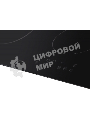 Электрическая варочная панель Kuppersberg ECO 601/ширина 60 см, 4 зоны ускоренного нагрева HI-Light, сенсорное управление, 5 цифровых дисплев, 9 уровней мощности, автоотключение, защита от детей, индикаторы остаточного тепла, Таймер, Stop & Go, черный, прямой край.