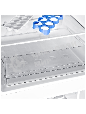 Холодильник Hyundai CC2051WT белый двухкамерный 120/34л морозилка снизу