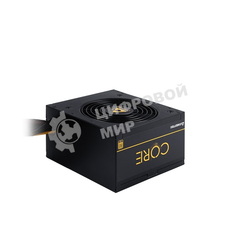 Блок питания Chieftec BBS-600S, 600Вт, 80 PLUS Gold, 120мм, черный