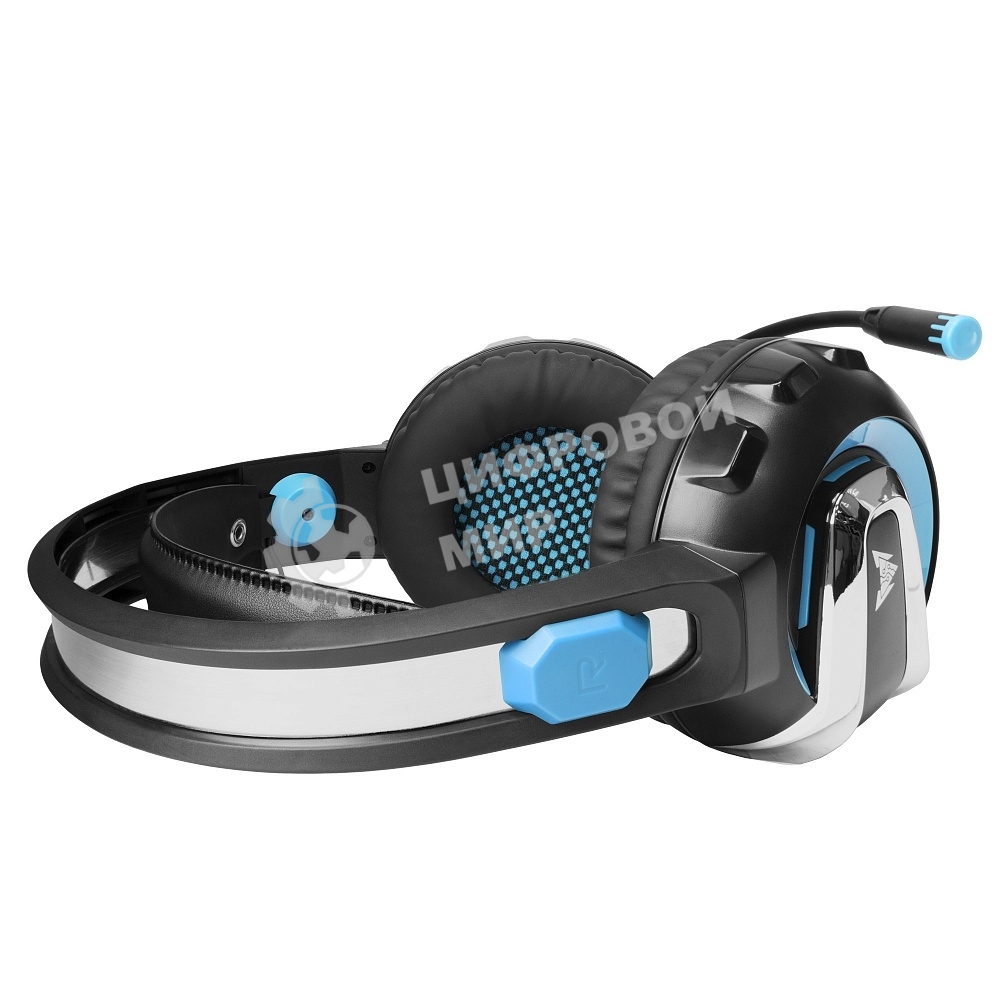 Гарнитура проводная игровая CROWN CMGH-3101 Black&blue