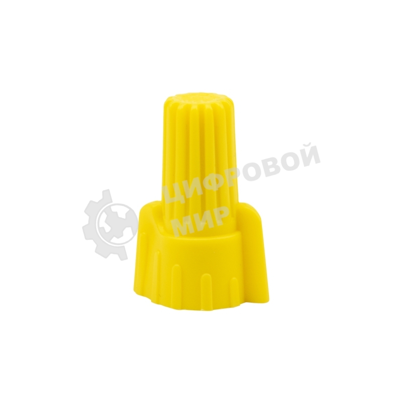 Соединительный изолирующий зажим с лепестками Rexant СИЗ-11 ø 9,8 мм (1-8,5 мм²), желтый (10 шт./уп.)