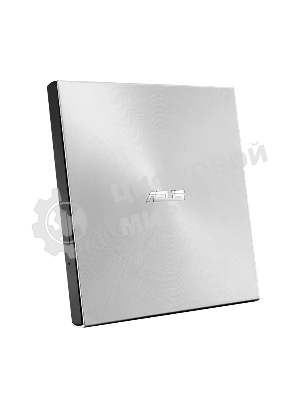 Оптический привод DVD-RW Asus SDRW-08U8M-U серебристый USB slim ultra slim M-Disk Mac внешний RTL