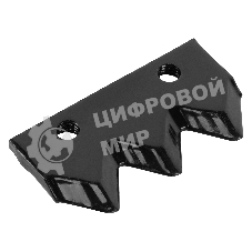 Нож шнека для грунта Denzel ER-150, диаметр 150 мм, комплект 2 шт