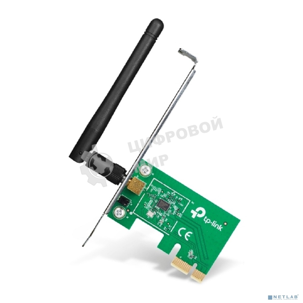 Сетевой адаптер TP-Link SOHO TL-WN781ND Беспроводной сетевой адаптер на шине PCI Express серии Lite N, до 150 Мбит/с