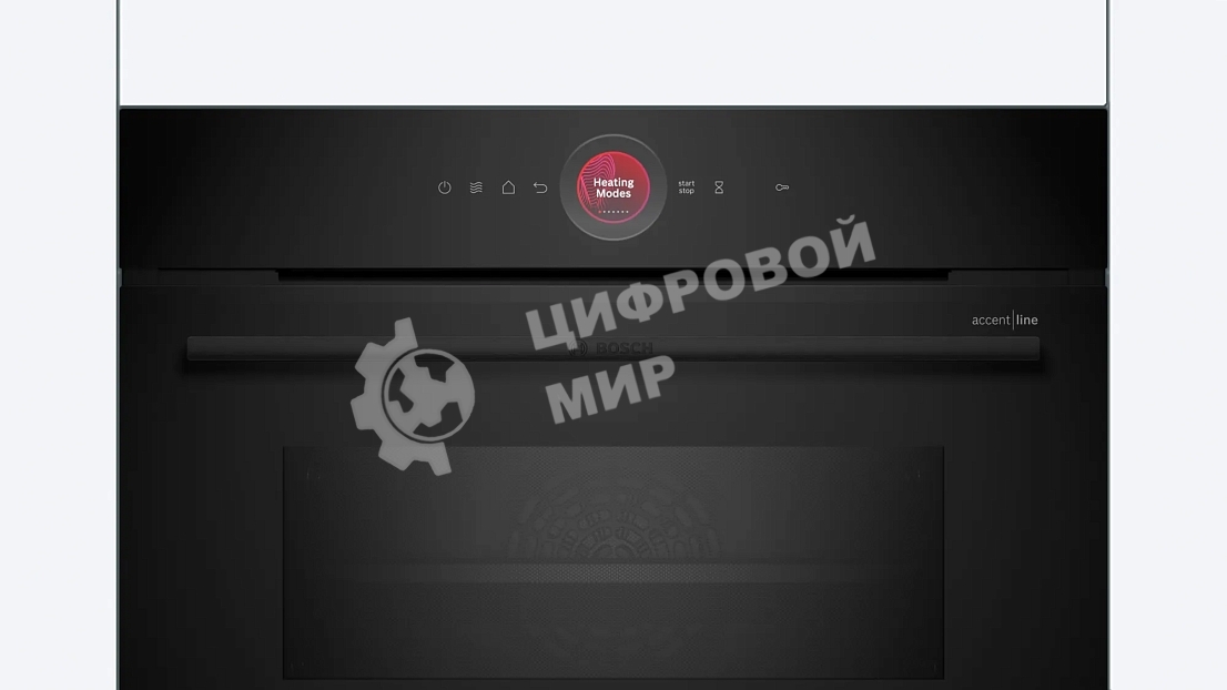 Встраиваемый духовой шкаф электрический Bosch CMG9241B1 черный