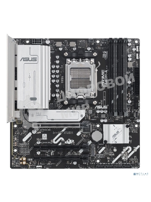 Материнская плата ASUS PRIME B840M-A-CSM, AM5, AMD B840, 4xDDR5, 4xSATA, 3xM.2, 1xPCI-E 4.0 x16, 2xPCI-E 3.0 x16, 1xRealtek 2.5Gb LAN, 2xUSB-A 10Gbps, 1xUSB-C 5Gbps, 4xUSB-A 2.0, 3x3.5 мм, 7.1, micro-ATX
