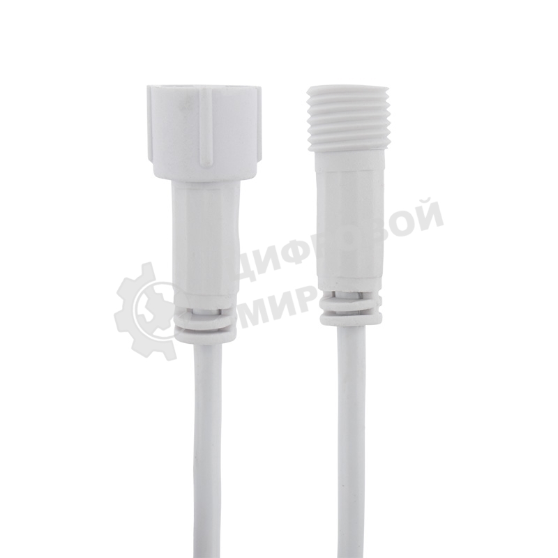 Удлинитель для уличных гирлянд Neon-night Professional 3 м белый ПВХ